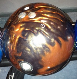 Brunswick Nexxxus f(P+S) Bowling Ball Layout