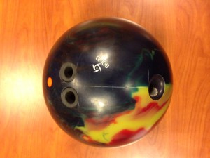 Storm Optimus Solid Bowling Ball Layou