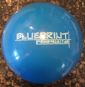 Pyramid Blueprint Bowling Ball
