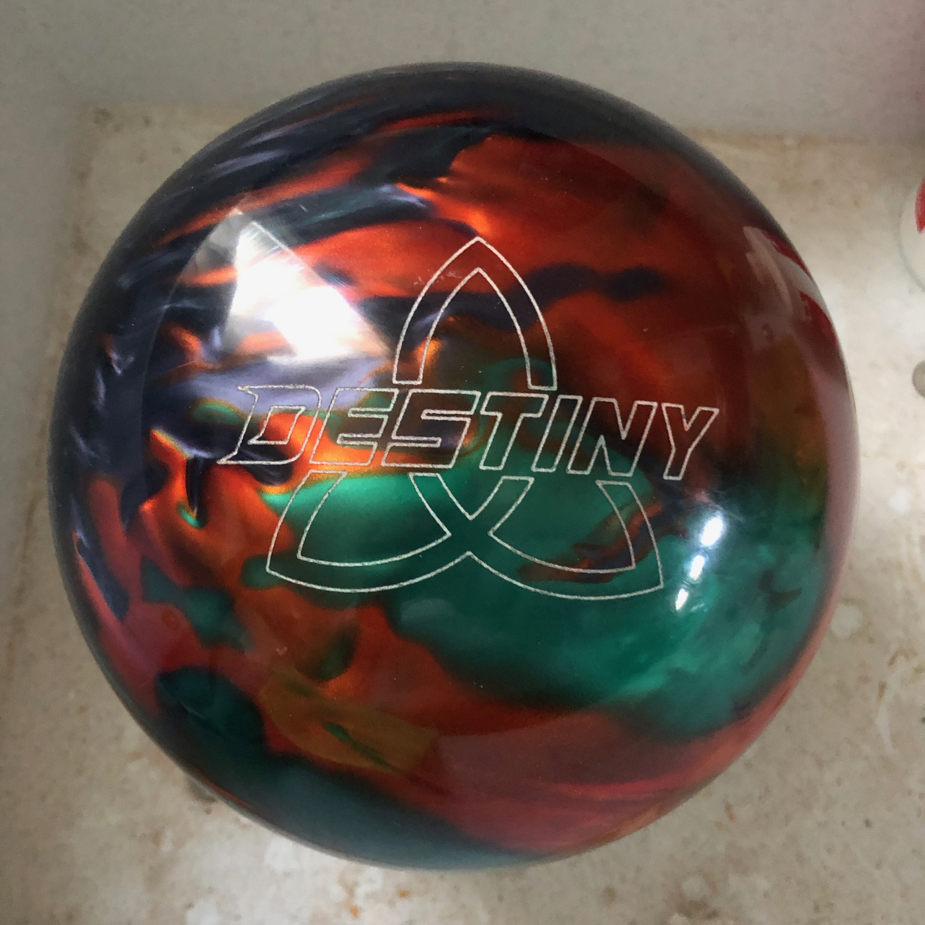 Ebonite Destiny Line Bowling Ball Review Tamer Bowling