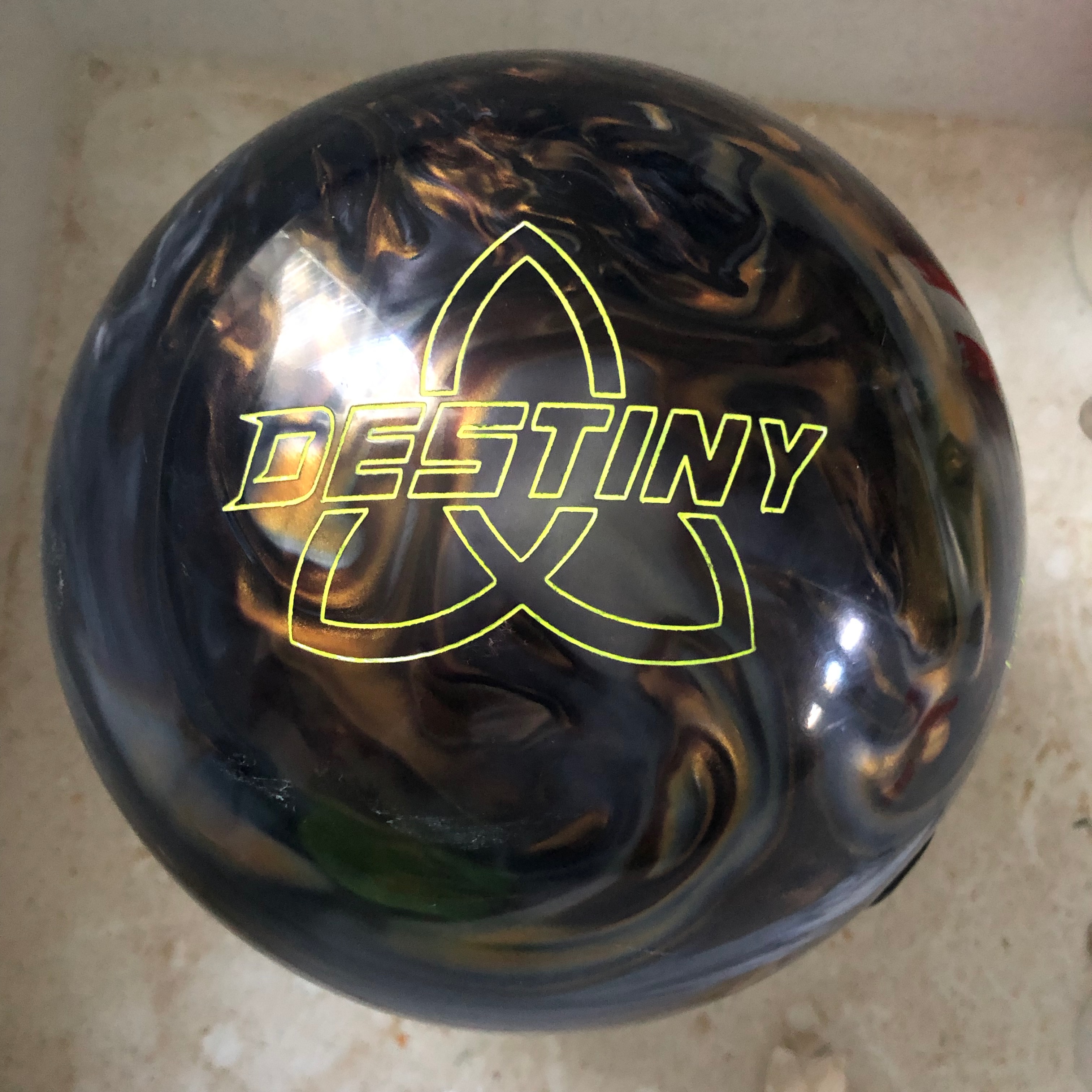 Ebonite Destiny Hybrid Bowling Ball