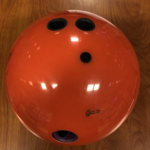 Hammer Orange Vibe Bowling Ball Layout