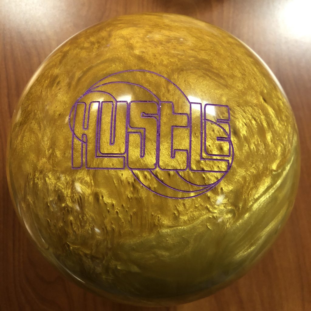 Roto Grip Hustle HSB (Hybrid) , Au (Gold Pearl), And INK Bowling Ball ...