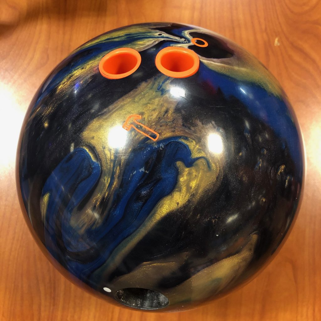 Hammer Redemption Pearl Bowling Ball layout