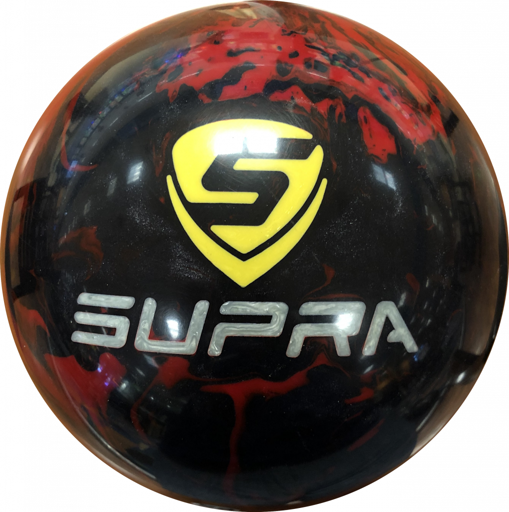13lb NIB Motiv SUPRA ENZO First Quality Bowling Ball NEW Undrilled BLACK/RED