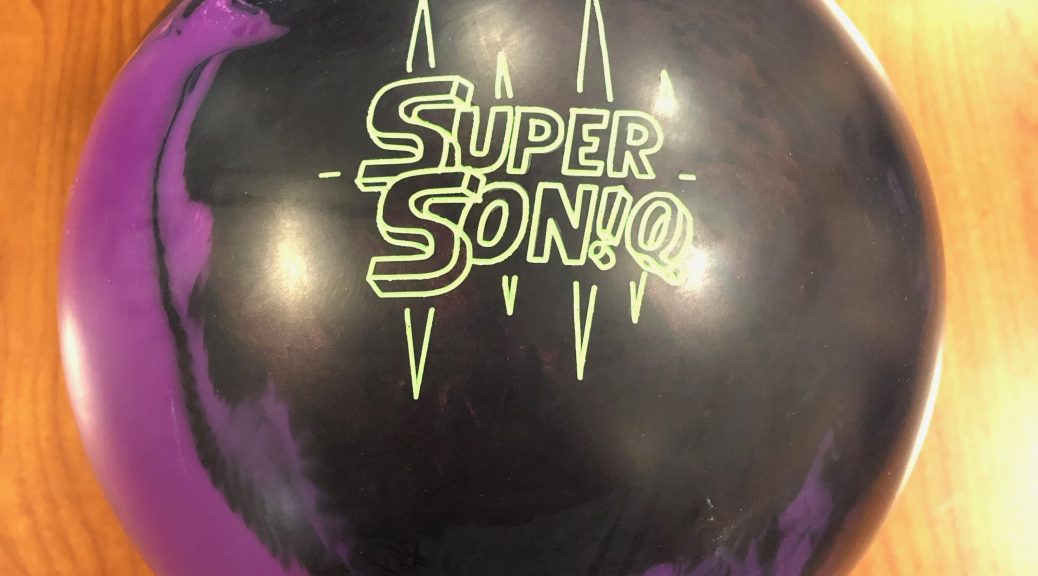 16 lbs Storm Super Soniq Bowling Ball w/ 3.5-4" pin Son!q 