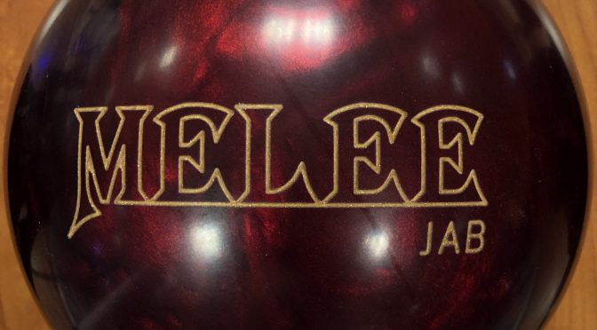Brunswick Melee Jab Blood Red Bowling Ball Review